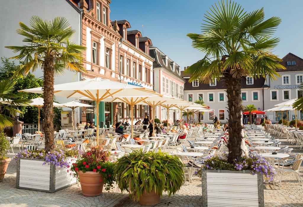 Gaestehaus Am Schloss Швецинген Екстериор снимка